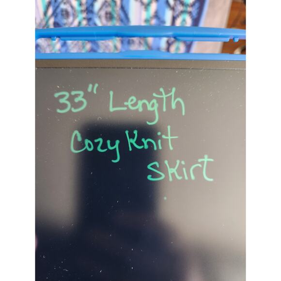 Storybook Knits Vtg HSN pink maxi skirt with ruffles NWT women size small - Picture 4 of 4